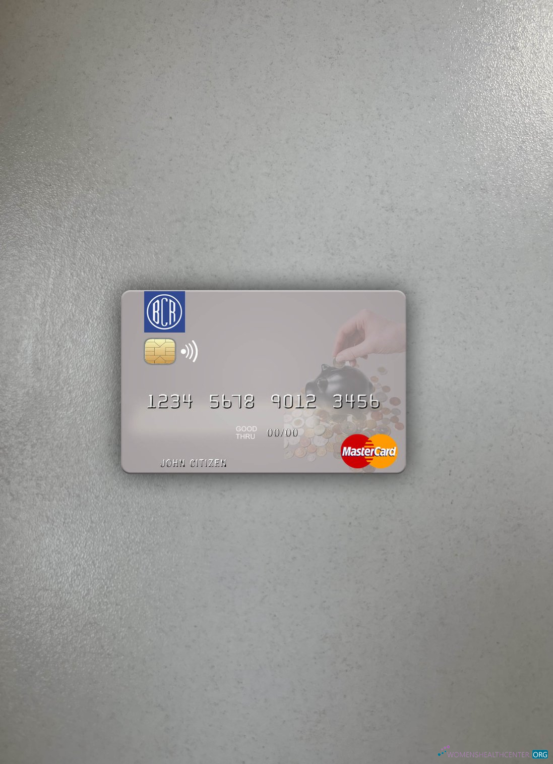 Download El Salvador Banco Central de Reserva de El Salvador mastercard photolook front Photoshop template